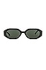 view 1 of 3 Rome Sunglasses in Black
