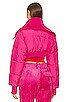 view 4 of 5 Caroun Cropped Puffer in Pink