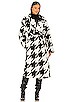 view 1 of 5 ARLO 코트 in Black Houndstooth