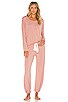 view 1 of 3 Gisele Slouchy Set in Misty Rose