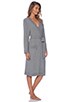 view 2 of 3 Cozy Time Robe in Heather Grey
