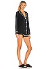 view 2 of 3 GISELE パジャマセット in Black & Sorbet Pink
