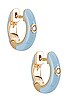 view 1 of 3 BOUCLES D'OREILLES in Baby Blue