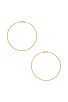 view 2 of 3 THE PERFECT GOLD HOOP イヤリング in 14K Yellow Gold