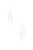 view 3 of 3 The Perfect Gold Hoop Earring in 14K Yellow Gold
