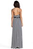 view 3 of 5 Stripe Maxi in Navy & Scour