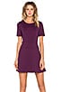 view 1 of 4 Fit & Flare Dress in Plum Noir
