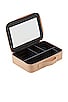 view 1 of 5 Medium Clear Cosmetic Divider Case in Blush