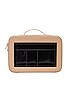 view 2 of 5 Medium Clear Cosmetic Divider Case in Blush