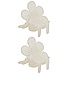 view 1 of 2 Baby Daisy Clip Set in Lychee