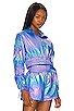 view 3 of 5 FLY AWAY ジャケット in Blue Iridescent