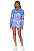 view 5 of 5 FLY AWAY ジャケット in Blue Iridescent