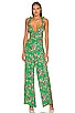 view 1 of 3 Jilly Jumpsuit in Green Floral
