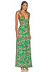 view 2 of 3 Jilly Jumpsuit in Green Floral