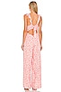 view 3 of 3 Jilly Jumpsuit in Pink Floral