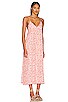 view 2 of 3 Avery Midi Dress in Pink Byron