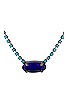 view 2 of 2 Sarai Necklace in Blue
