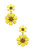 view 1 of 2 x REVOLVE Poppy Earrings in Yellow