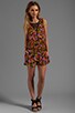 Vineyard Floral Romper n Black, view 2, click to view large image.