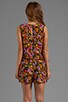 Vineyard Floral Romper n Black, view 4, click to view large image.