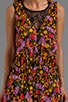 Vineyard Floral Romper n Black, view 5, click to view large image.