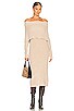 view 1 of 3 X REVOLVE Tinsley Knit Dress in Beige