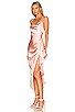 view 3 of 4 X REVOLVE Cordae Midi Dress in Sherbet Pink