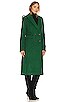 view 3 of 6 x Rj Wool Tailored Coat in Green Houndstooth