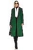 view 5 of 6 コート in Green Houndstooth
