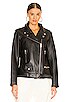 Oversized New Yorker Biker Jacket, view 2 of 5, click to view large image.