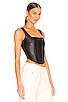 Leather Bustier, view 2 of 4, click to view large image.