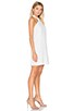 view 2 of 3 Sleeveless Woven Mini Dress in Off White
