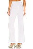 view 3 of 4 X REVOLVE Linen High Waisted Lounge Pant in White