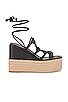 view 1 of 5 PELAGIA ESPADRILLE ウエッジ in Florence Black