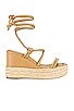 view 1 of 5 Lidia Wedge Sandal in Tanned