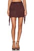 Fringes Suede Mini Skirt, view 1 of 3, click to view large image.
