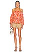 view 4 of 4 BLING トップ in Salmon Pink