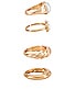 view 2 of 3 Variety Ring Set in Gold