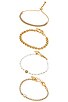 view 3 of 4 CHAIN ブレスレット in Gold