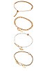 view 4 of 4 Chain Bracelet Set in Gold