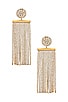 view 1 of 2 Crystal Dangle Earring in Gold