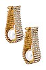 view 1 of 3 CYSTAL 귀걸이 in Gold