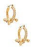 view 1 of 3 Knott Hoops in Gold