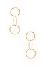view 1 of 2 Linked Melodies Earrings in Gold