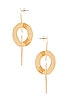 view 2 of 2 Multi Hoop Earrings in Gold