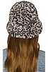 Charlie Faux Fur Bucket Hat, view 2 of 3, click to view large image.