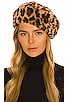 Mishka Faux Fur Beret, view 1 of 3, click to view large image.