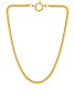 view 1 of 2 Caterina Herringbone Chain Necklace in Gold