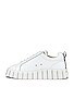 view 5 of 6 Odessa Leather in White