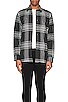 view 3 of 3 Legend Sweater Shirt in Charcoal Bone Plaid
